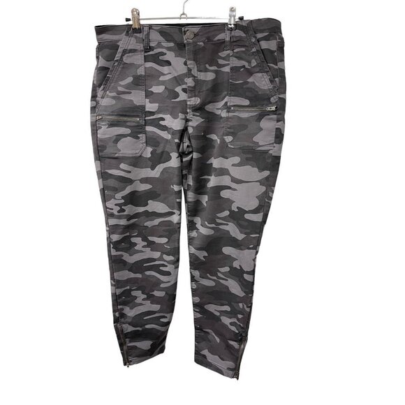 Knox Rose Women’s Size 16W Camo No Gap High-Rise Utility Waist Pants - Picture 1 of 5